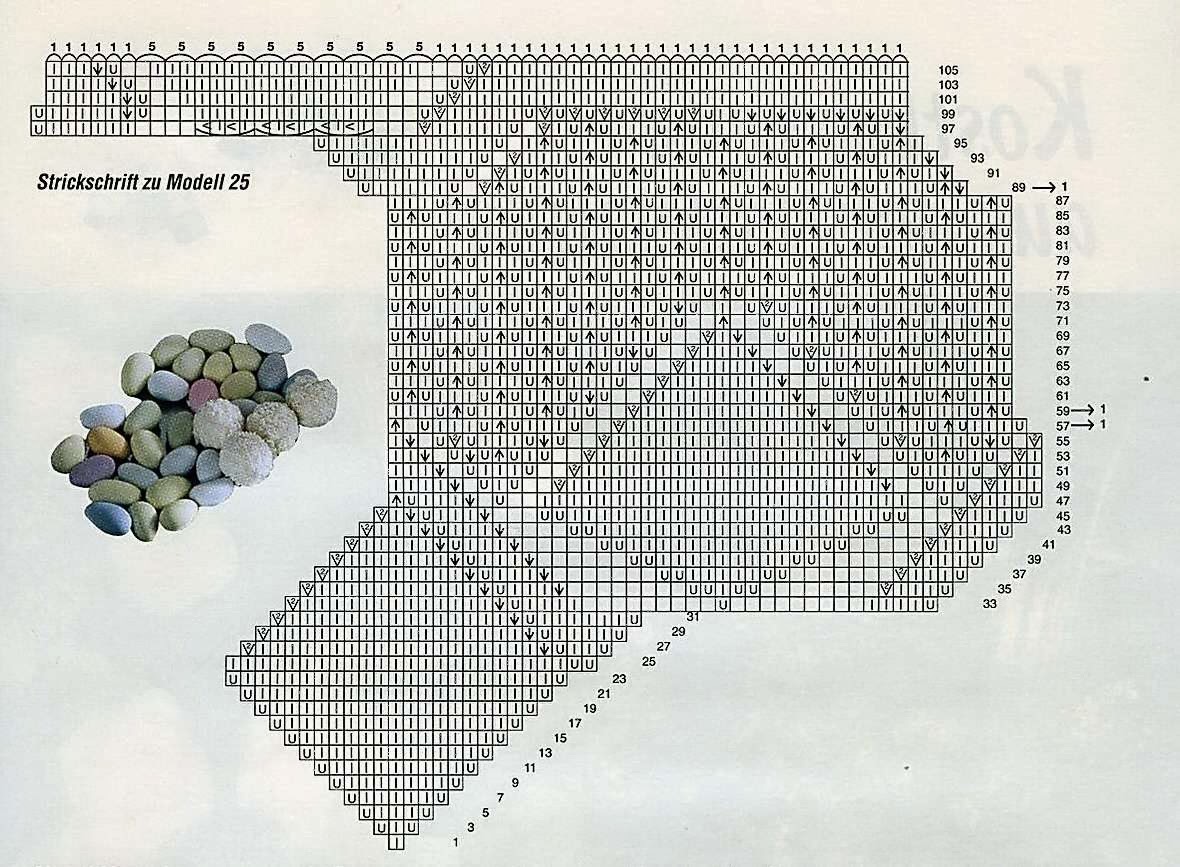 Art knitted tablecloth