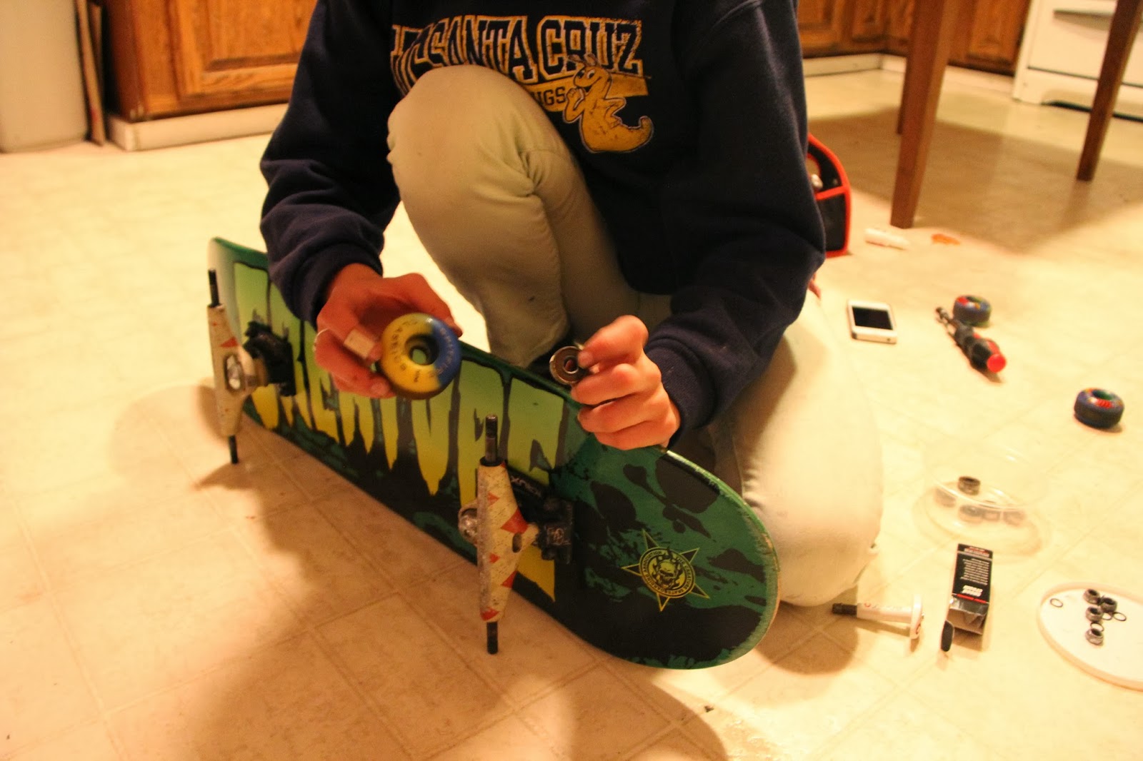 Love, Neffie How to Change Your Skateboard Bearings (and clean them!)