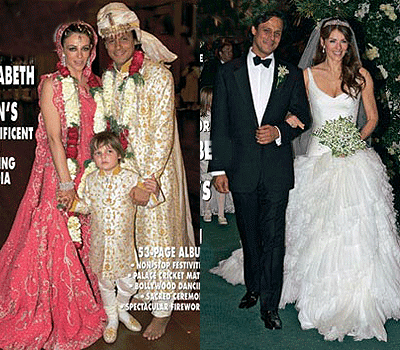 Boda de Elizabeyh Hurley y Arun Nayar 2006 hombres