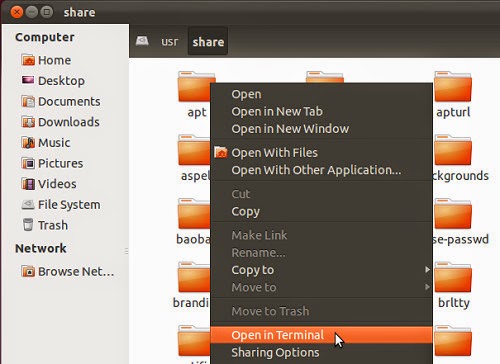 nautilus open terminal nautilus open terminal