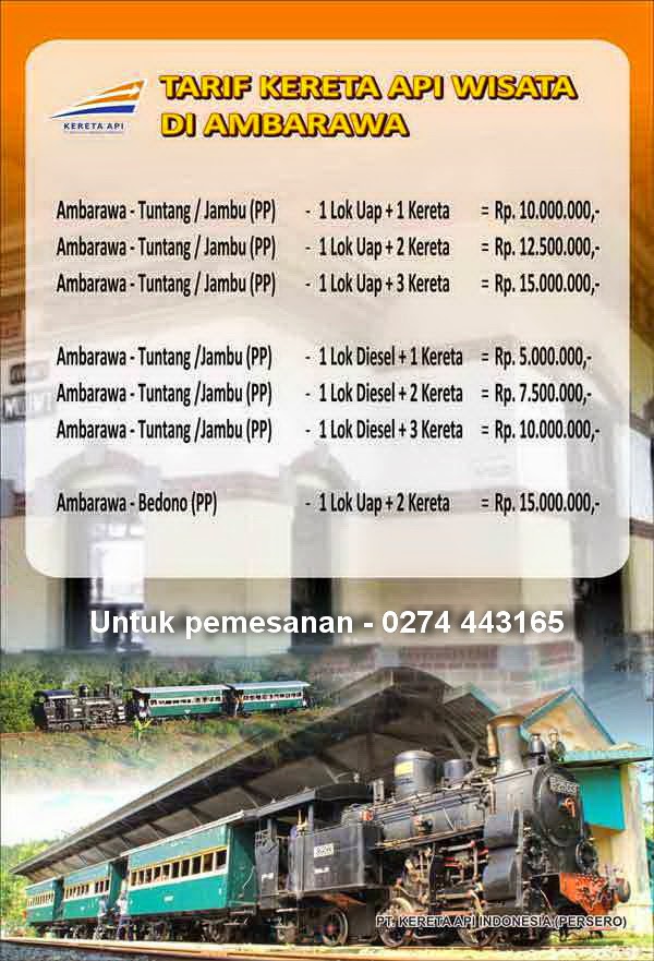 Kereta Api Wisata ~ Azhartour Indonesia