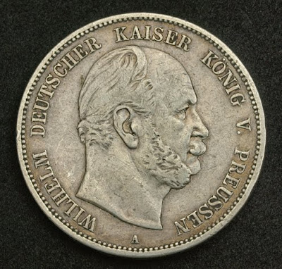Germany Silver 5 Mark coin