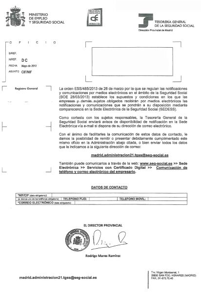 INSCRIPCION DE UNA EMPRESA EN LA SEGURIDAD SOCIAL inscripcion de una empresa en la seguridad social: