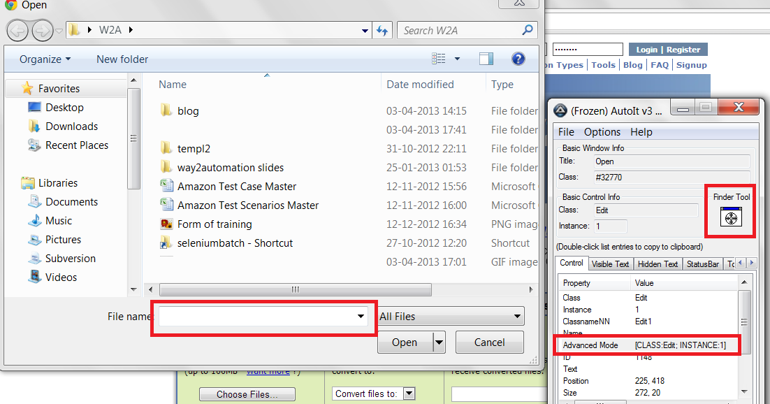Selenium Training articles Uploading a file using Autoit & Driver