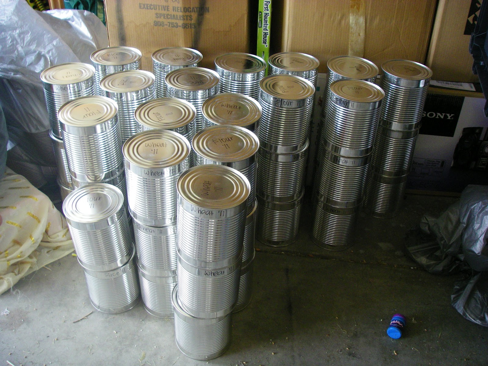 What one woman can do, another can do! Putting your food storage in