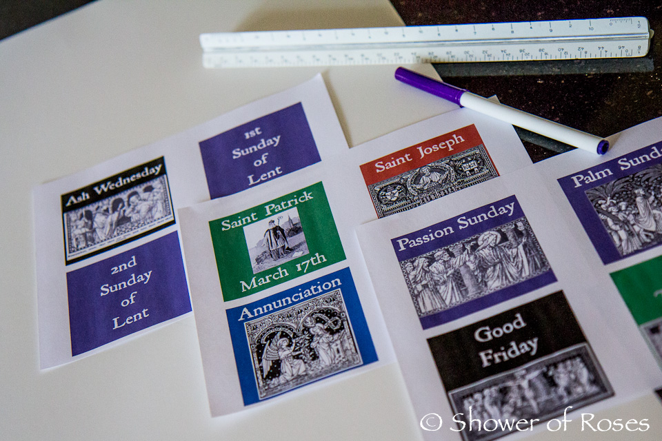 Shower of Roses A Lenten Calendar for Catholic Children