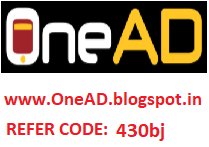 OneAd Refer Code 430bj