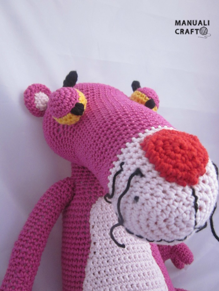 Pantera rosa en amigurumi Manualicraft - Amigurumi ...
