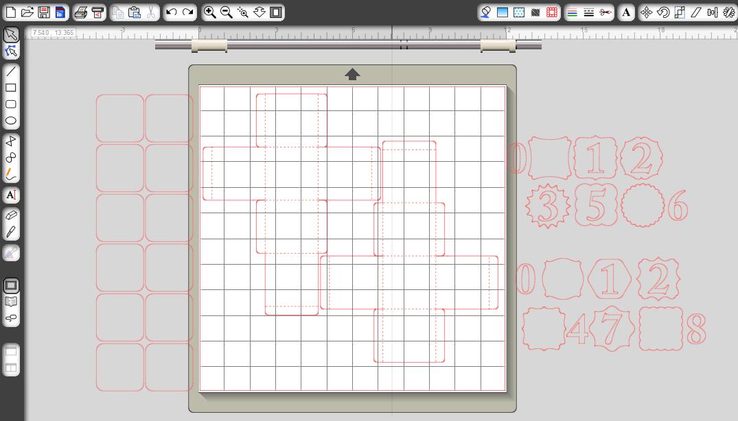 Shamrock Calendar Pieces
