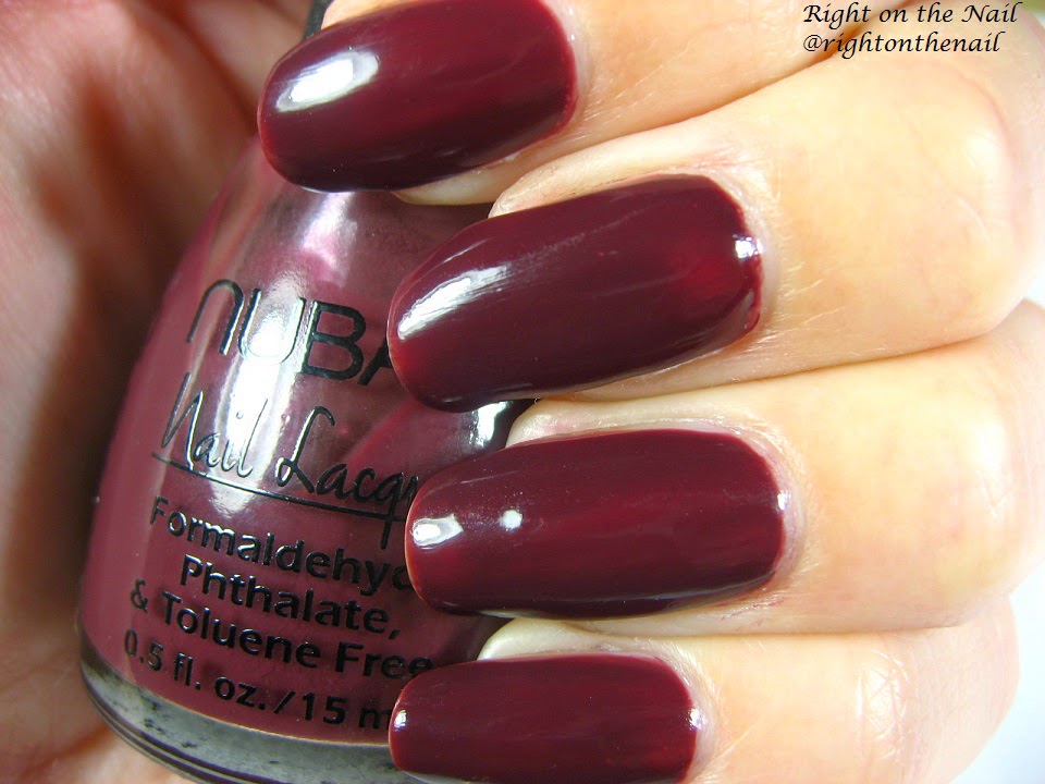 Right on the Nail: Nubar 2014 Falling in Love Collection Swatches and  Reviews: Passion's Pain and Queen