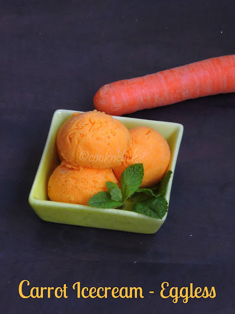 Carrot Icecream