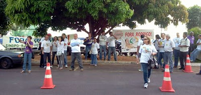 Ato unificado contra as demissões em Brasília