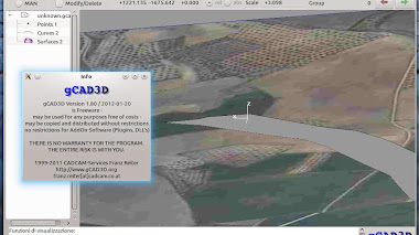 gCAD3D: 3D CADCAM software per Linux e Windows