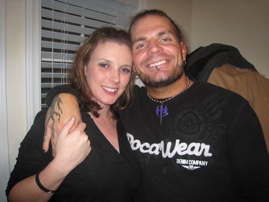 All Super Stars: Jeff Hardy With His Wife In Pics And Wallpapers 2011