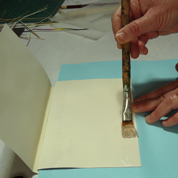 Making Handmade Books Instructions Drum Leaf Binding