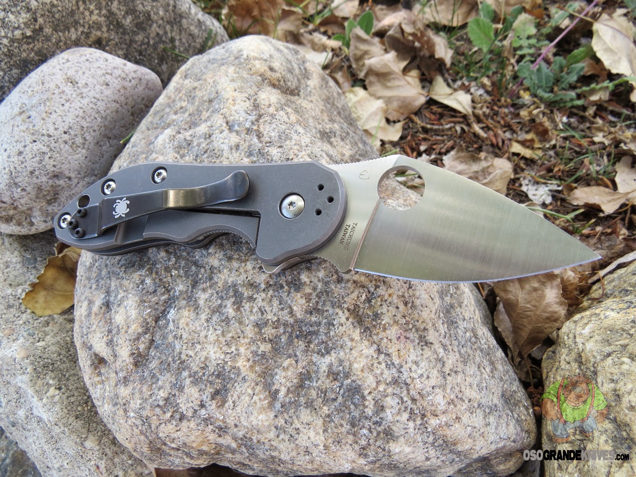 Oso Grande's Knife Blog Stay Sharp! Spyderco Dice C182CFTIP Folding Knife Review