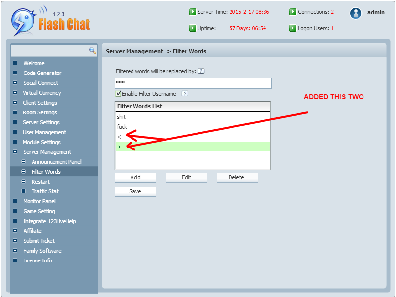 FlashChat Tips And Tricks How To Block/Stop HTML Code Execution In