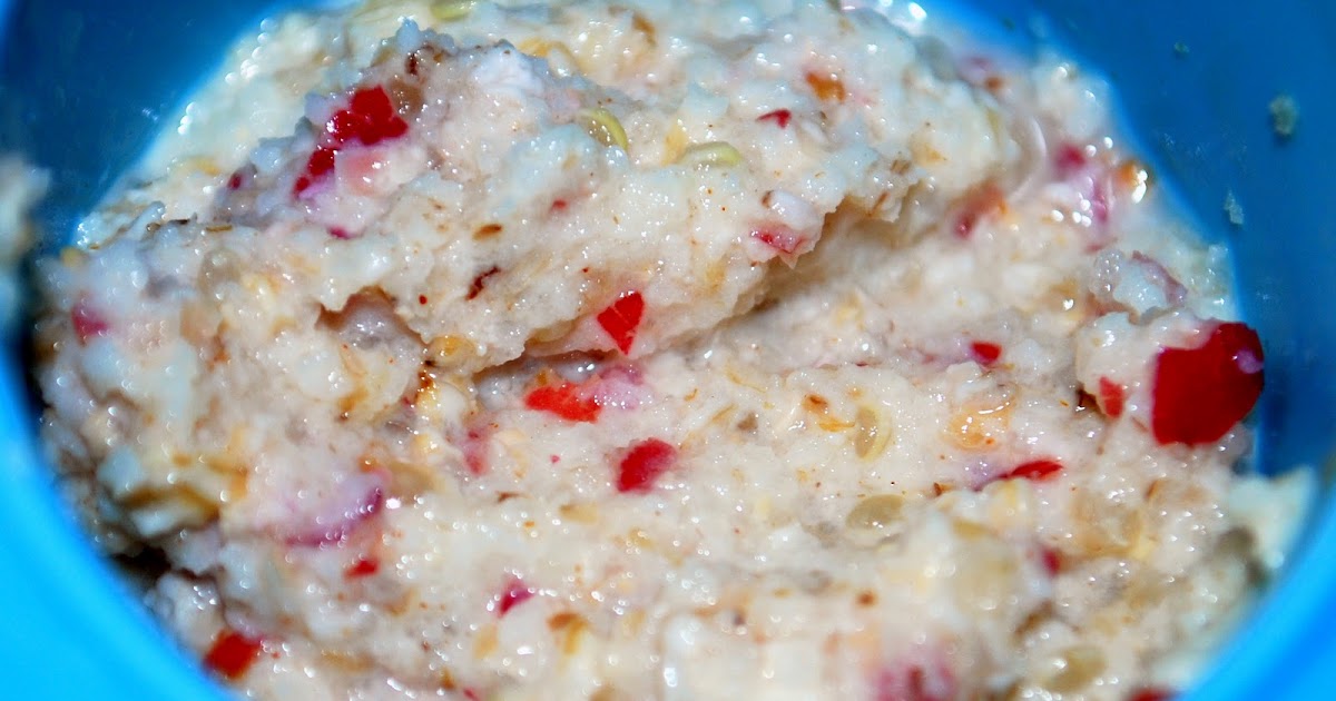 The Zucchini Diaries Homemade Baby Food Chunky Apple Oatmeal