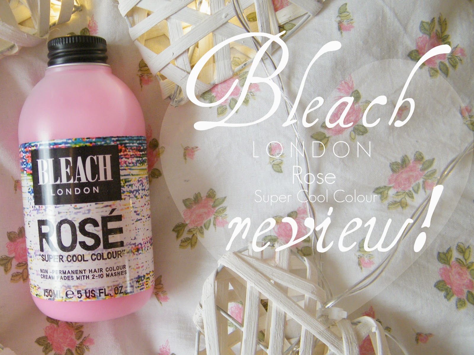 Bleach LONDON Rosé Review How to get pastel hair! Jasmine McRae