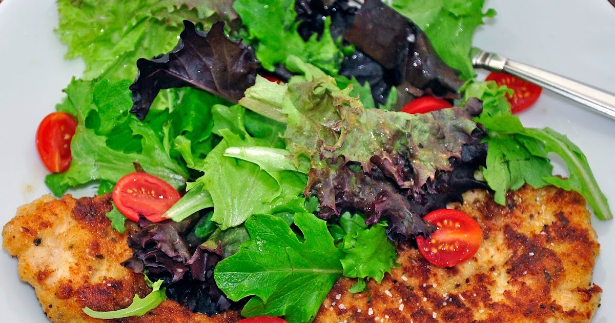 My Carolina Kitchen Barefoot Contessa’s Parmesan Chicken topped with