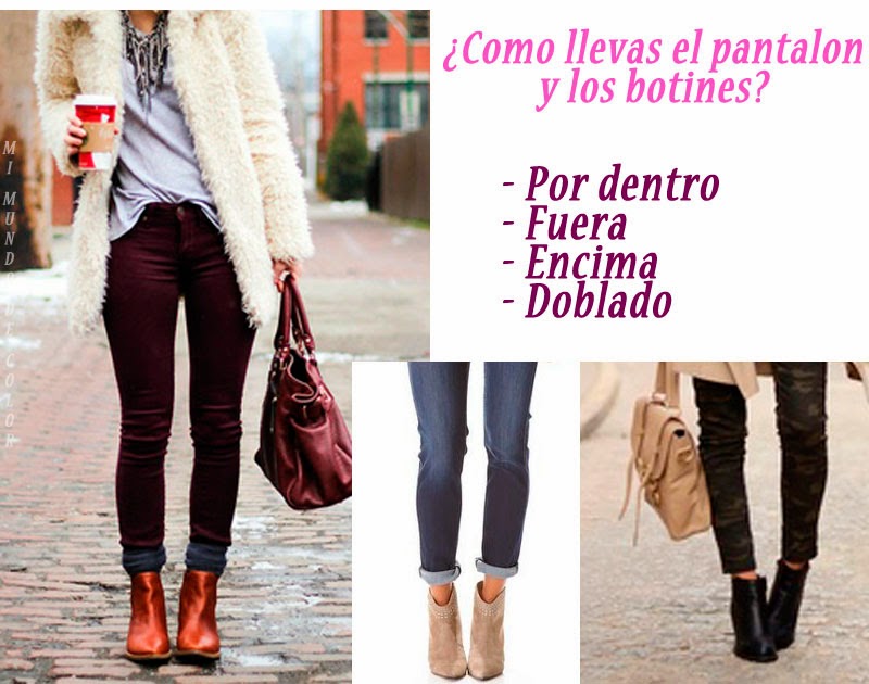 pantalones con botines