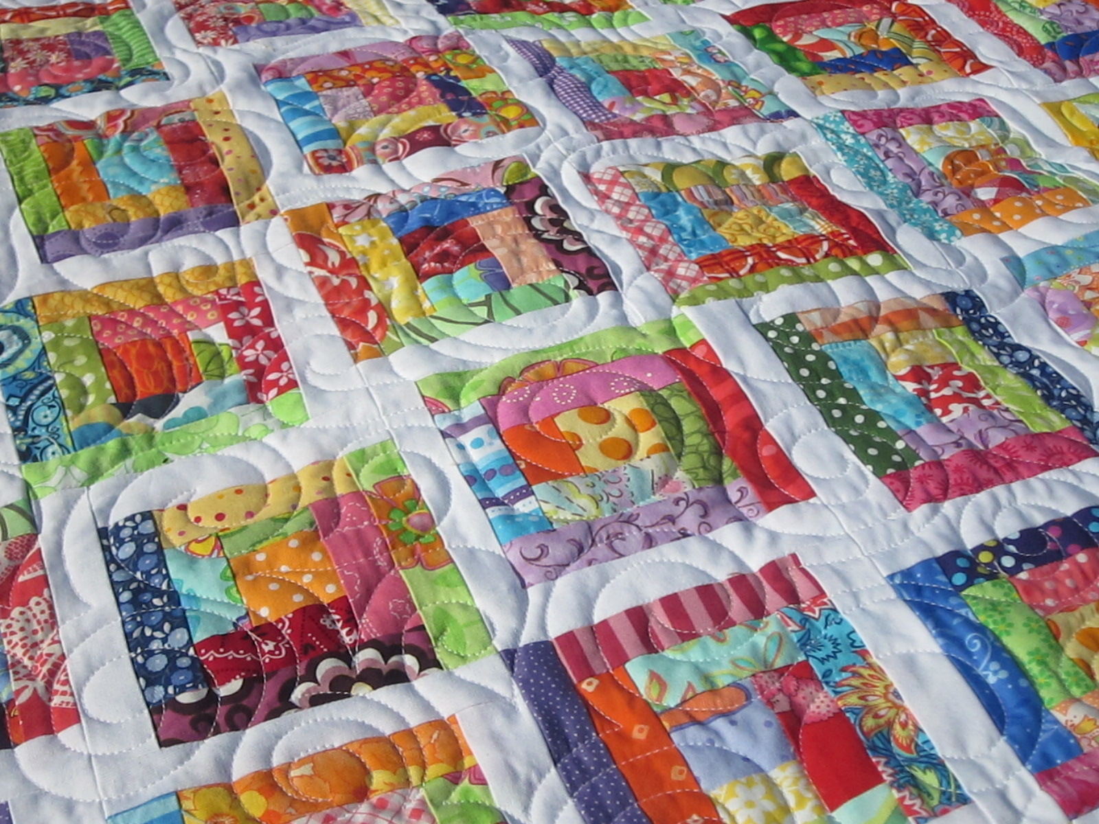  Zany Quilter Mini Log Cabin Quilt...