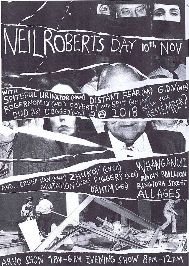Neil Roberts Day 2018