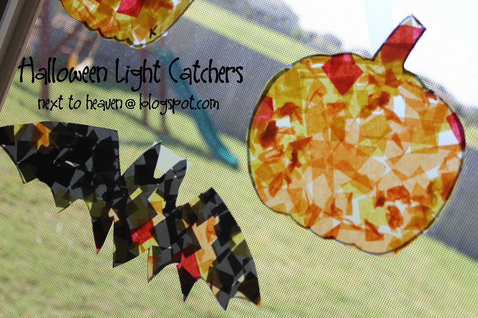 Next to Heaven Halloween Light Catchers