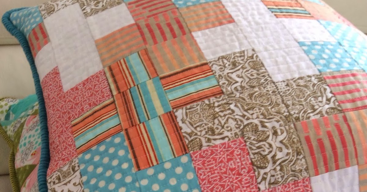 Shush I'm Quilting Shush celebrates (and says how we pipe a pillow)