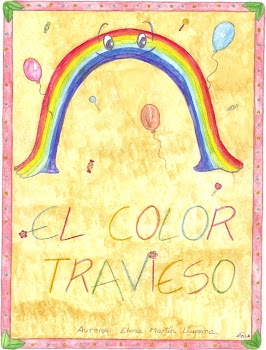 Si quieres ver unas páginas de muestra de mi cuento "El color travieso" ,entra en "Protagonistas"