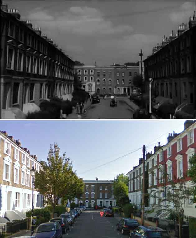 Tradescant Road and South Lambeth Stockwell film locations Carve Her