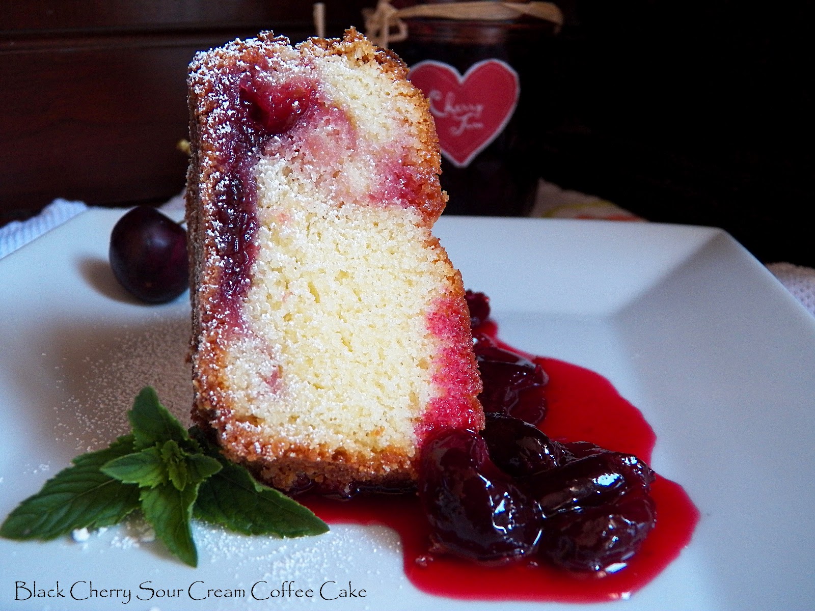 Comfy Cuisine Home Recipes from Family & Friends Black Cherry Sour