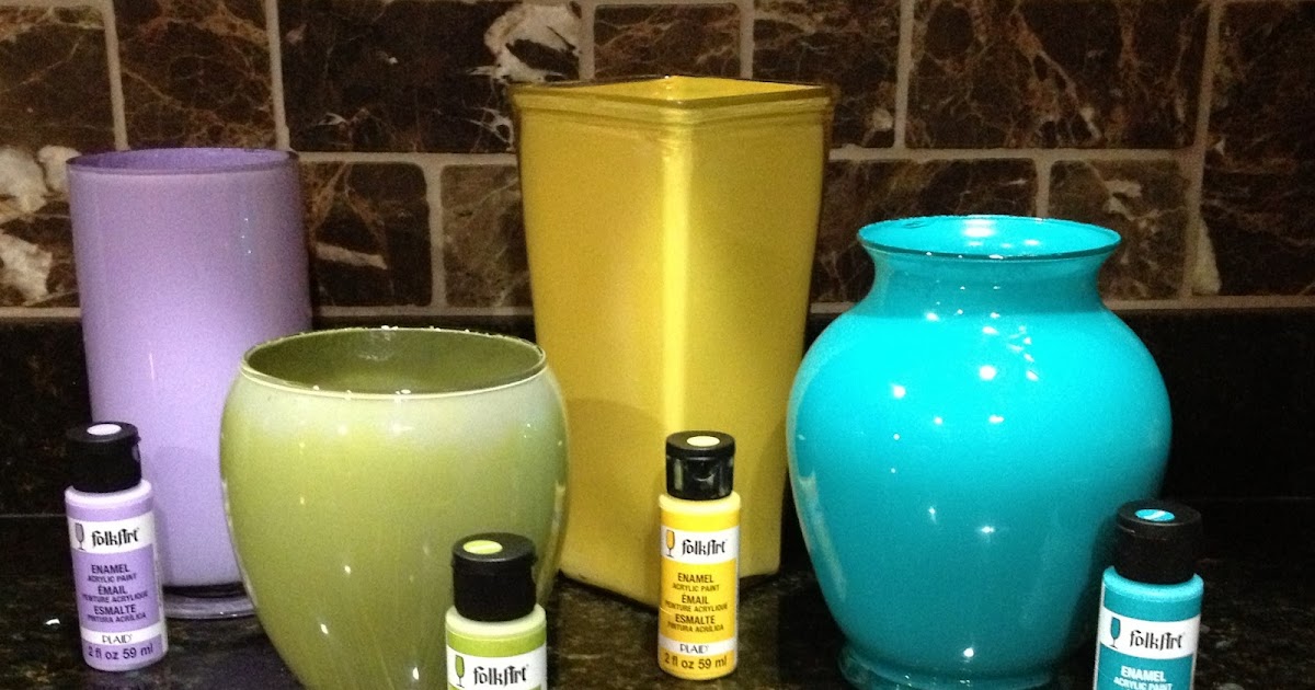 AE Weekly Repurpose old glass vases and brighten up a room