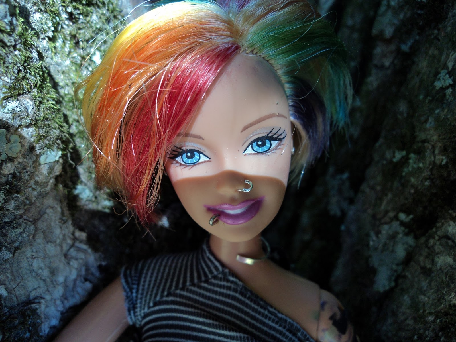 To Adventures Punked out Barbie