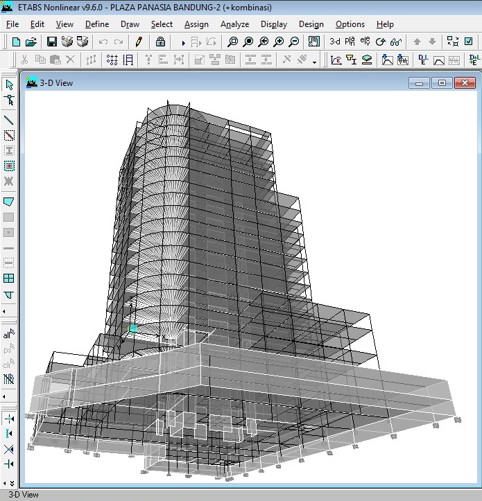Desain Gedung Bertingkat dengan Menggunakan ETABS dan SAP 2000
