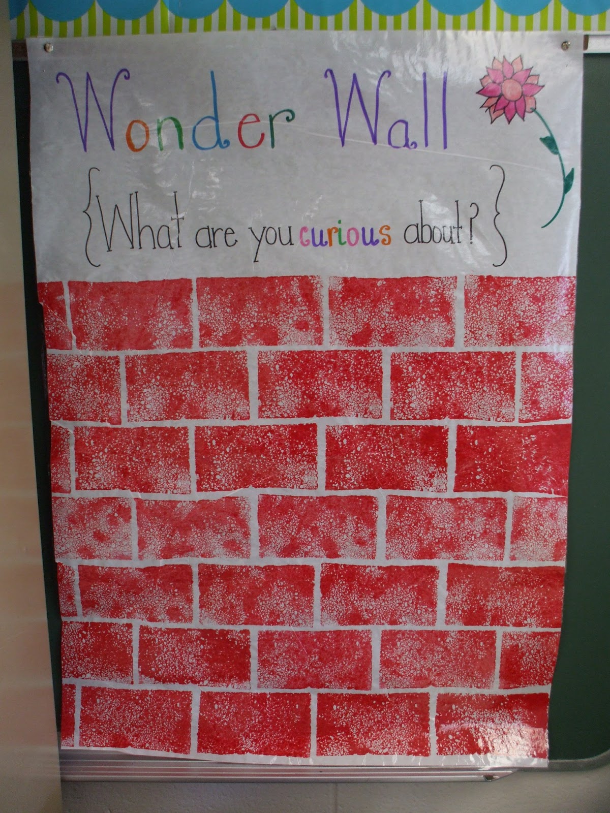 to First Grade Room 5 Wonder Wall