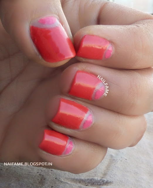 HALF MOON NAILART