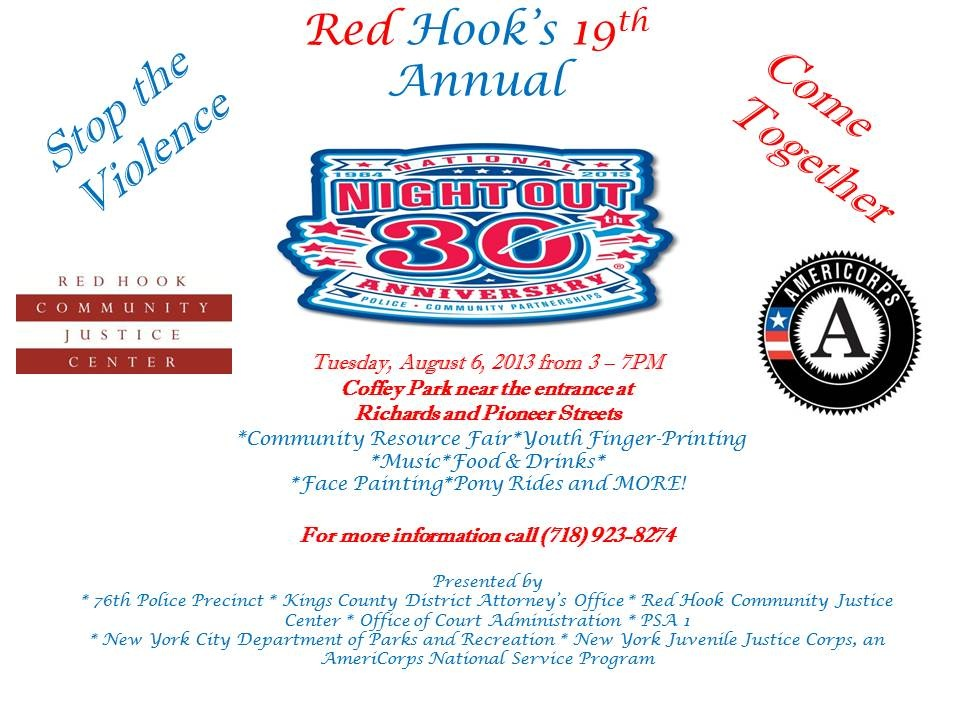 new york juvenile justice corps red hooks 19th annual national print americorps flyers