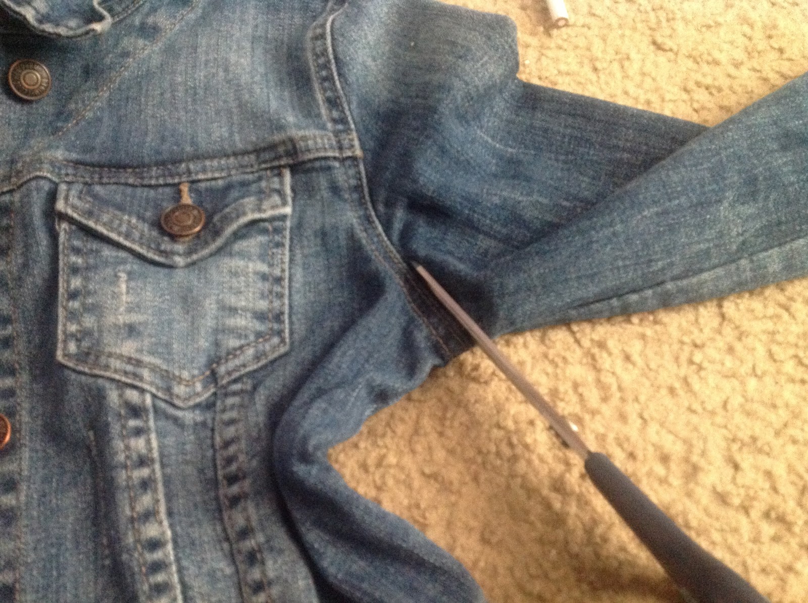 Dare 2 Dream Dare 2 Shine DIY Distressed Denim Vest