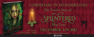 The Fourth Day of Splintered Blog Tour: Christmas Tea Party + Giveaway!