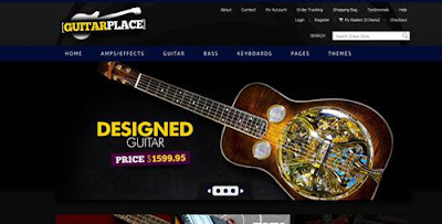 ThemeForest - Guitar Store (All Colours)