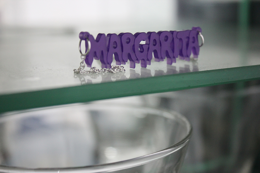 Margarita name necklace Margarita name necklace