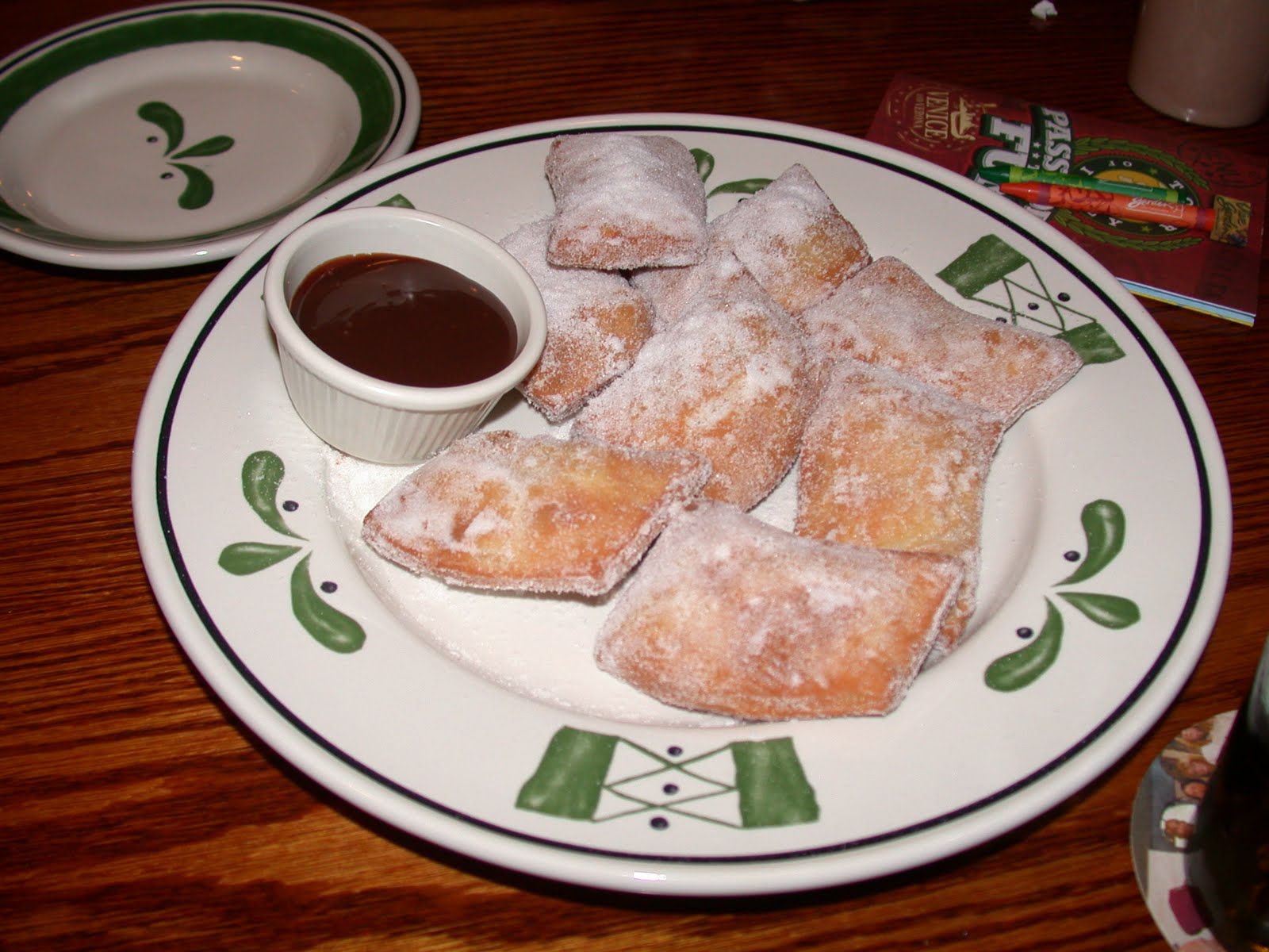 are you eating that? Not hungry at Olive Garden