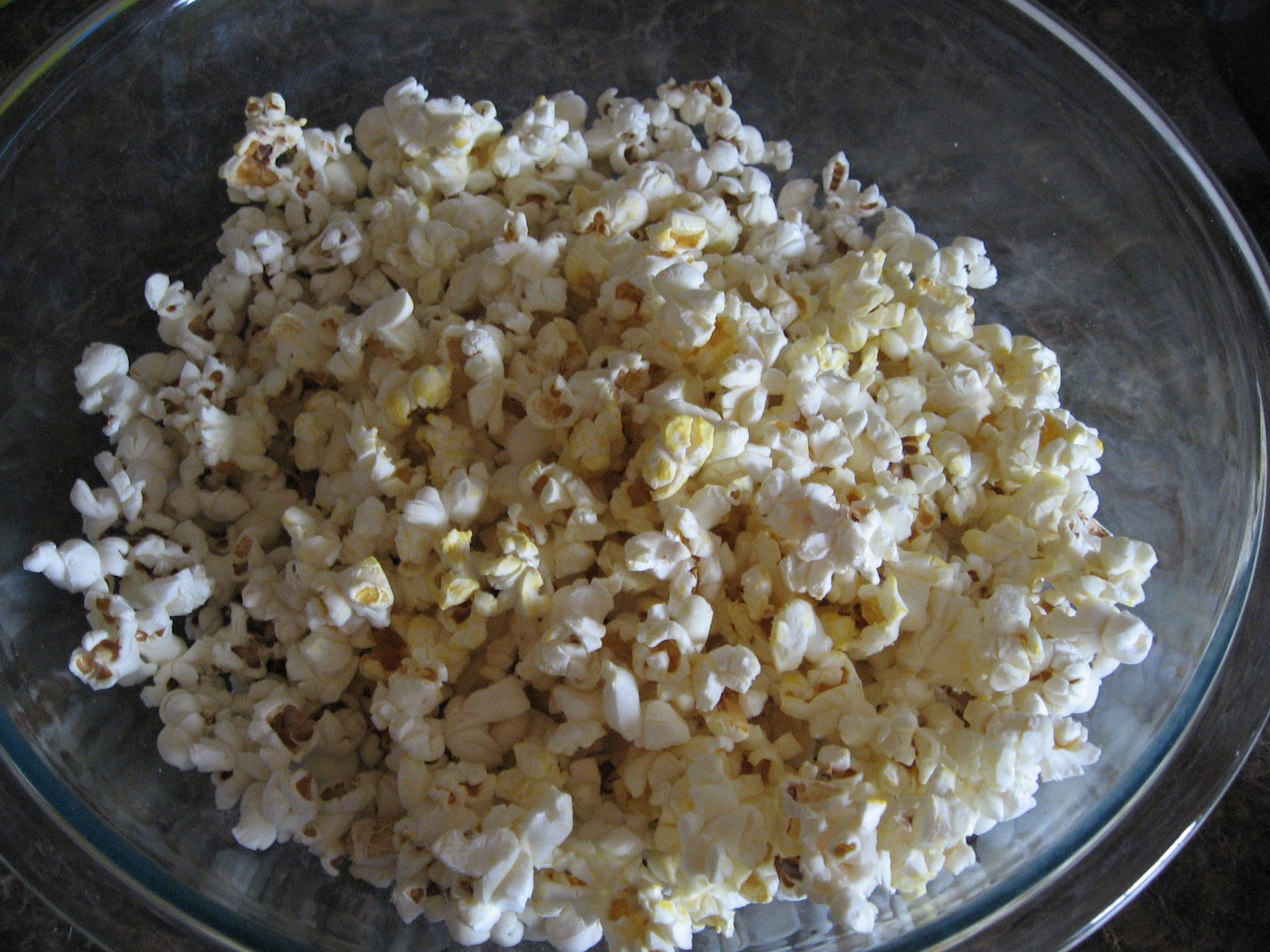 Almost Unschoolers Marshmallow, Chocolatey, Peanut Butter Popcorn.