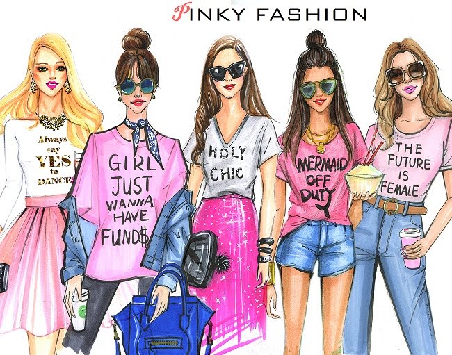 Pinky fashion diary