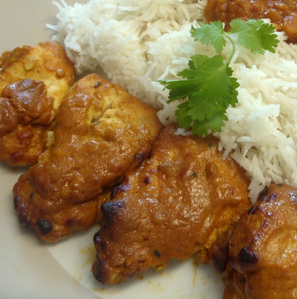 Jenny Eatwell's Rhubarb & Ginger Curry baked chicken with Slow cooker