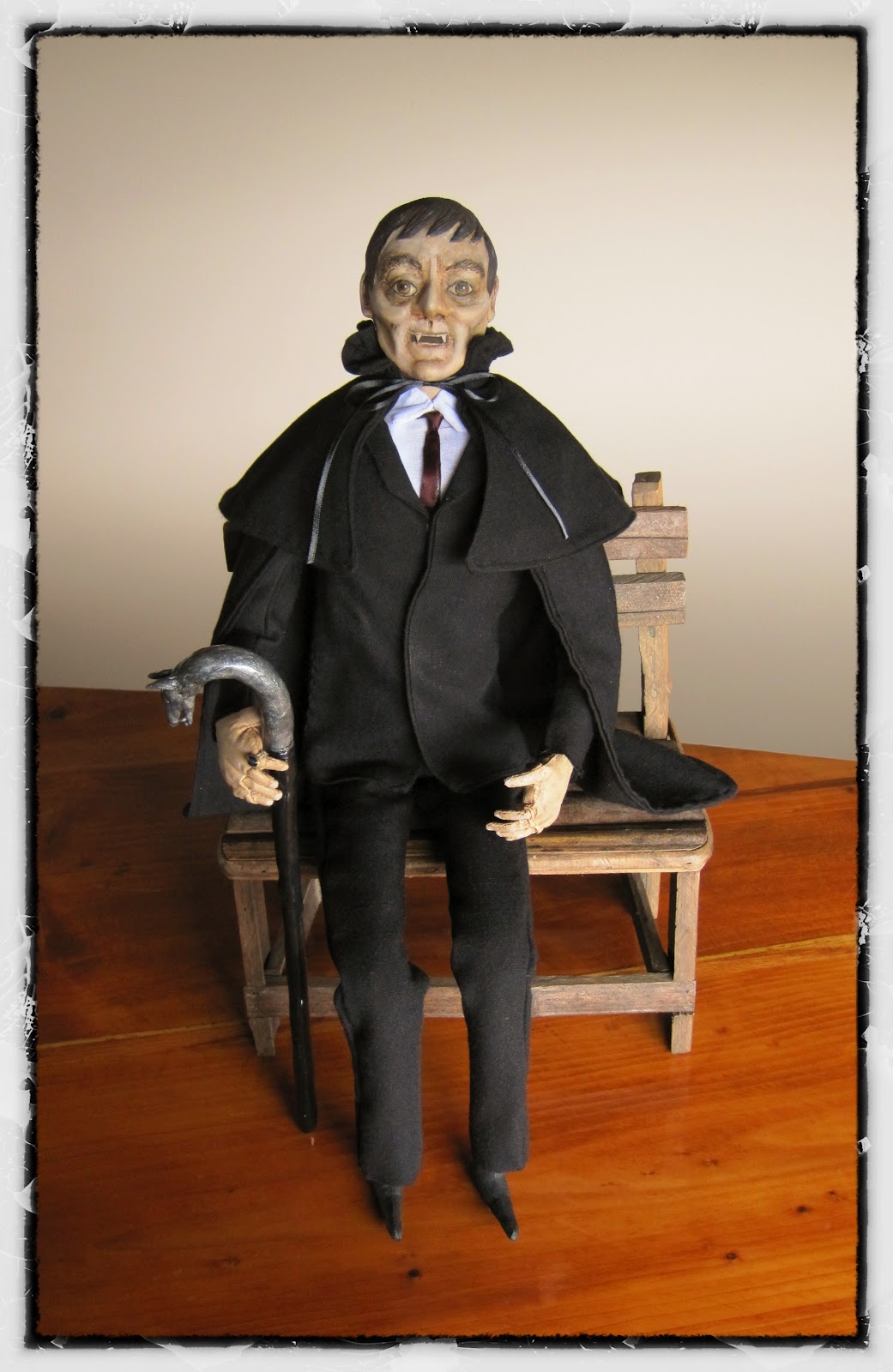 The Collinsport Historical Society Custom Barnabas Collins doll