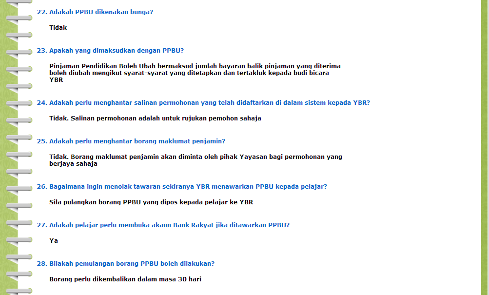 Contoh Soalan Yayasan Bank Rakyat Helowint