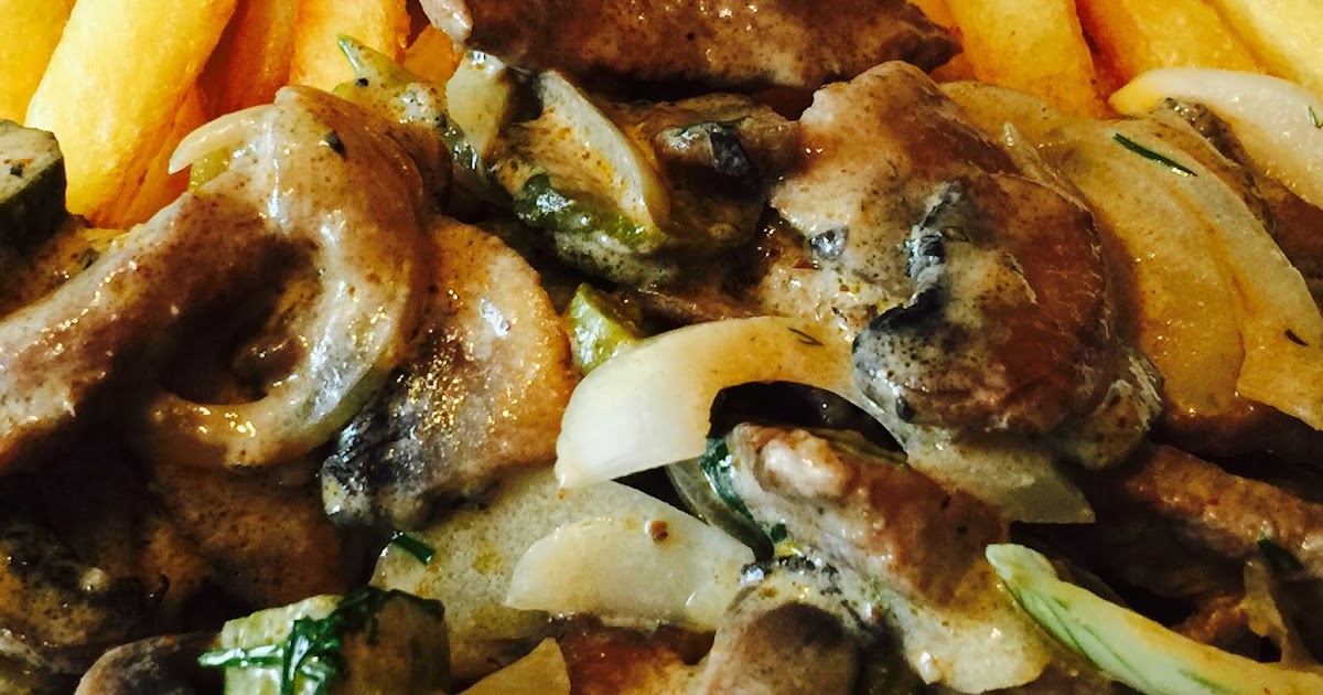 Gintarinėj virtuvėlėj Beef Stroganoff pagal Jamie Oliver