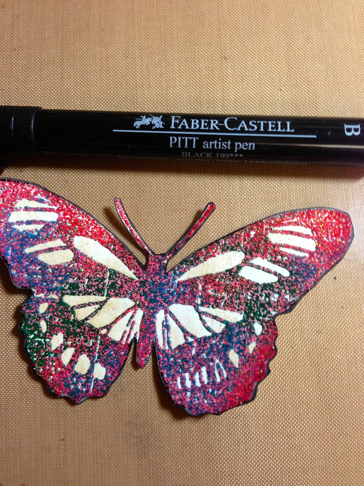 Claudine's Art Corner Butterfly Fly Away